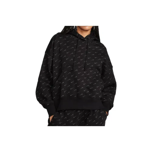 Nike SS25 Sportswear Phoeni Толстовка Женская Черная 010