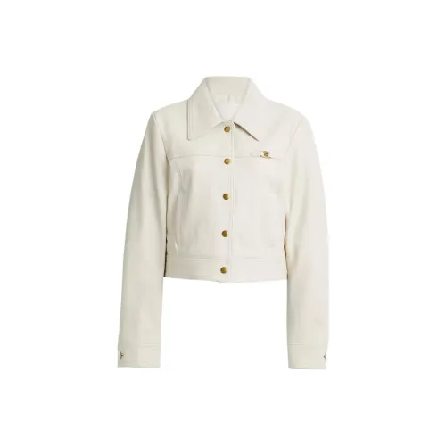 COACH Кожа Куртка Женская Белая