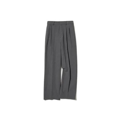 UNIQLO Повседневные брюки Женские Свинцово-серый