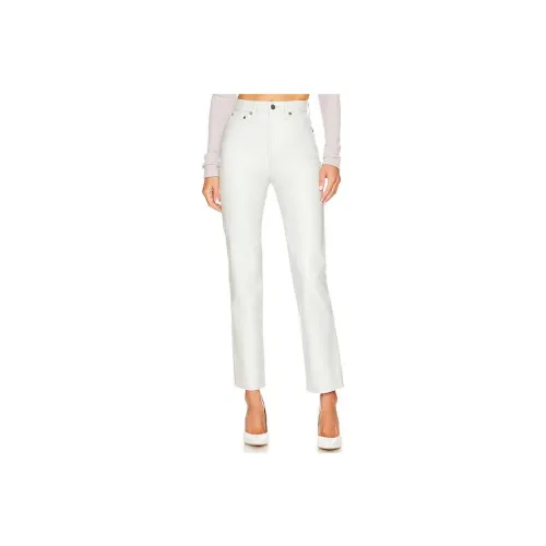 AGOLDE Little Эльф Фиолетовый Женские Повседневные Брюки