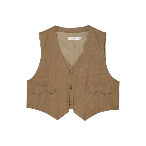 IT'Real SS25 Жилет Женские Коричневый