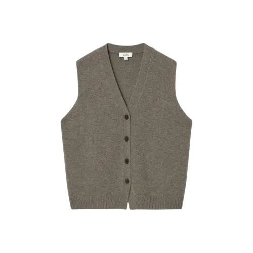COS Коричневые Женские Жилеты