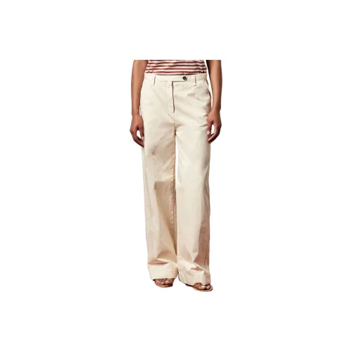 Massimo Alba SS24 Повседневные брюки Женские Айвори