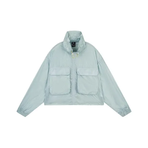 361° Тренчкот Женские Водяной Серый Синий