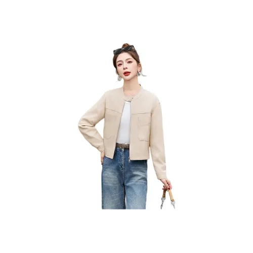 Fele.d Женские кожаные куртки