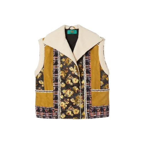 MICartsy Золотой Женские Жилеты