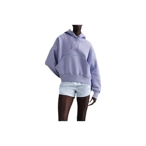 nike Sportswear Phoenix Fleece Толстовка Женская Фиолетовая