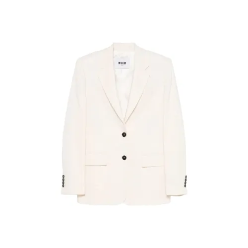 MSGM SS25 Бизнес-костюм Женский Белый