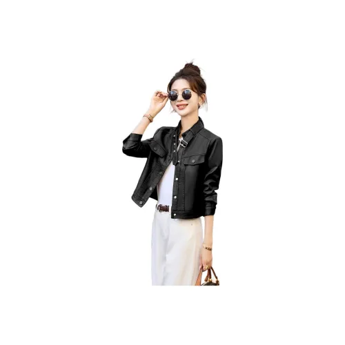 Fele.d Женские кожаные куртки