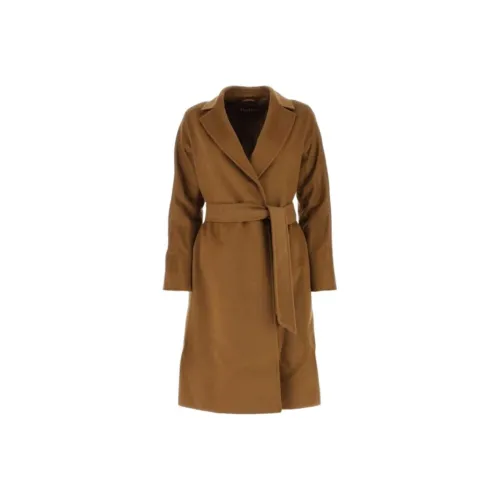 MaxMara Верблюжий Женское Пальто