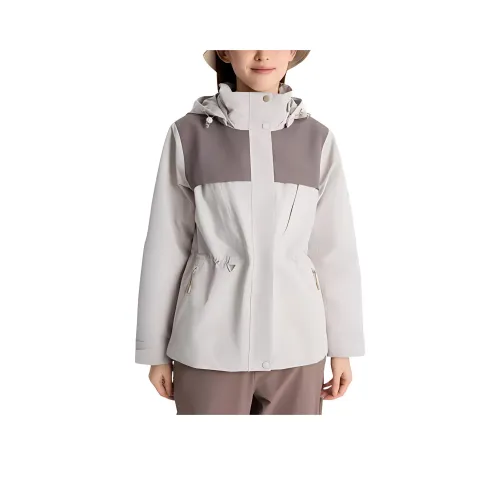 Columbia Transit Белая Женская Ветровка