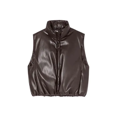 Orange Desire Жилет Женские Темно-коричневый