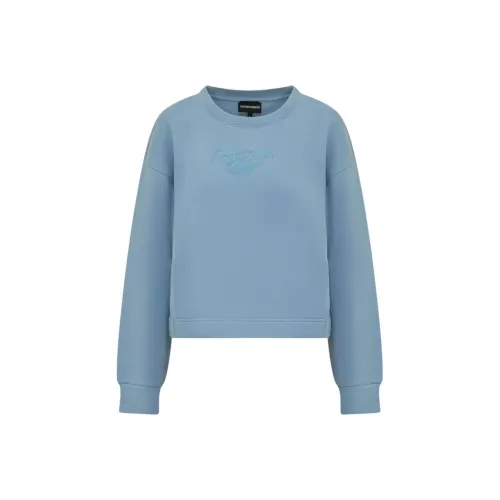 EMPORIO ARMANI Толстовка Женская Синяя