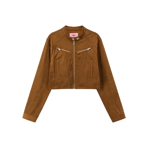 CHUU Укороченное пальто женское цвет тыква