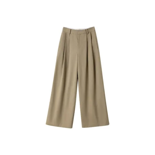 HACHIXIAOJIE Pulp Khaki Женские Повседневные Брюки