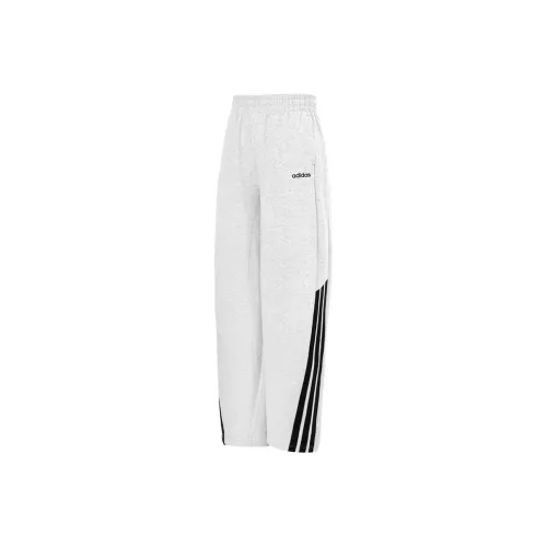 Adidas Светло-пшеничный серый Женские Повседневные Брюки