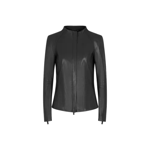 AMANI Кожа Куртка Женская Черная