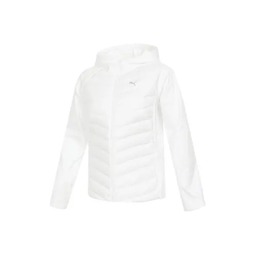 PUMA Пуховики и зимние пальто Женские Белые