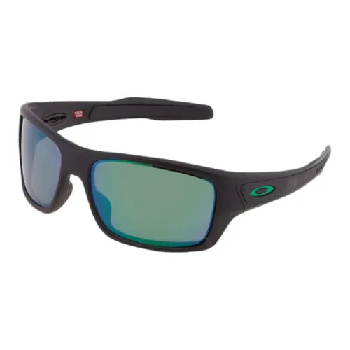 Oakley Plastic Square Sunglasses Men's Black