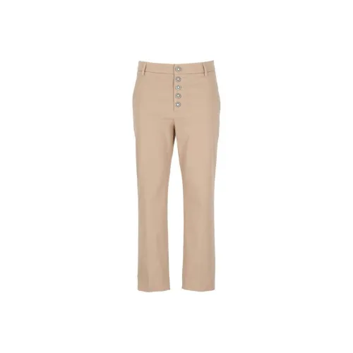 Dondup Бежевые Женские Повседневные Брюки