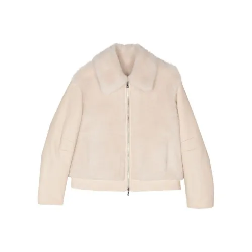 Eleventy FIRSTCLASS Made IN Italy FW24 Мех Женский Бежевый