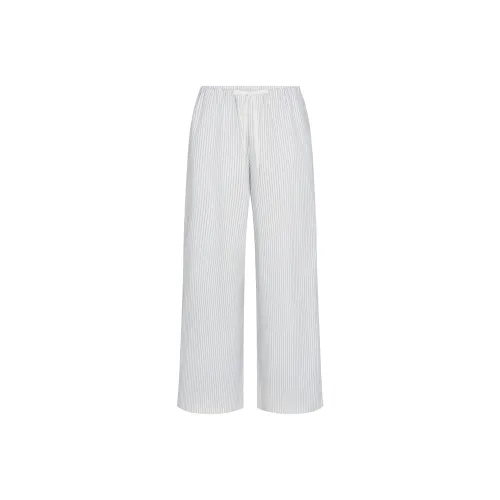 SKIMS SS25 Дзен-синий Stripe/Дзен-синий Полосы Цвет Женские Повседневные брюки