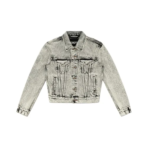 SMFK Denim Jacket Unisex Белый Снег