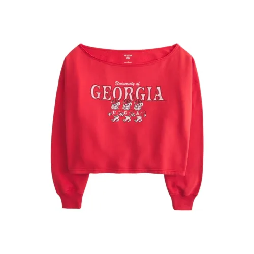 Hollister Толстовка Женская Красная