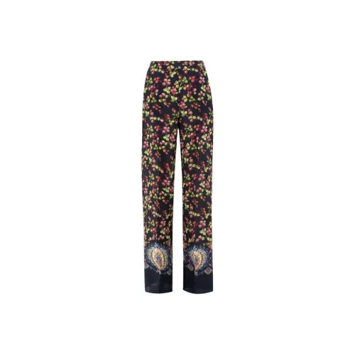 ETRO Синие Женские Повседневные Брюки