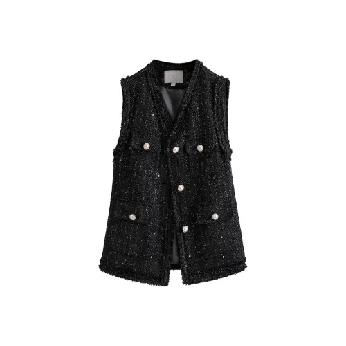 Cypress House Жилет Женский Черный