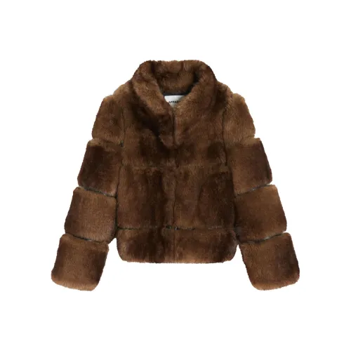 APPARIS FW24 Velvet Feel Пальто Женское Умбра