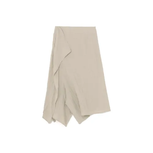 Yohji Yamamoto Повседневные брюки Женские Айвори