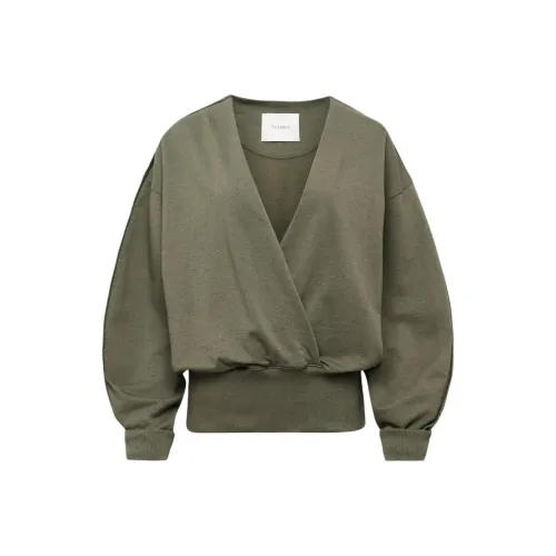 JW Anderson Хаки зеленый Женские Свитшоты