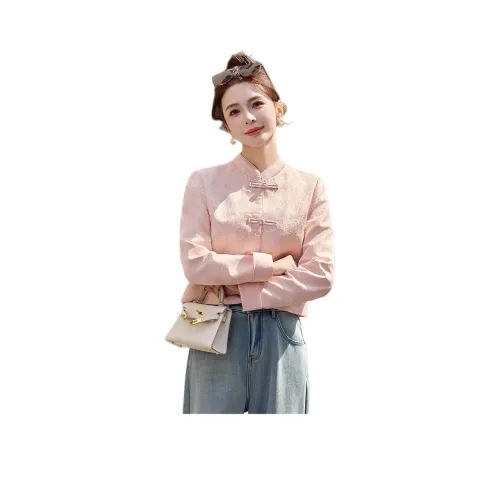 Fele.d Cropped Jacket Women's Pink