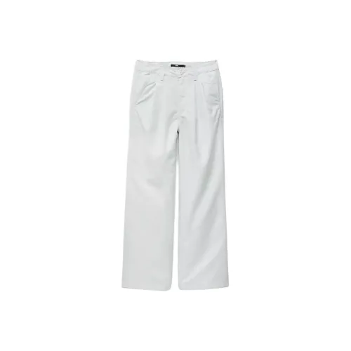 VANS ALDER Relaxed Плиссированные Брюки Повседневные Брюки Женские Пресная вода Цвет