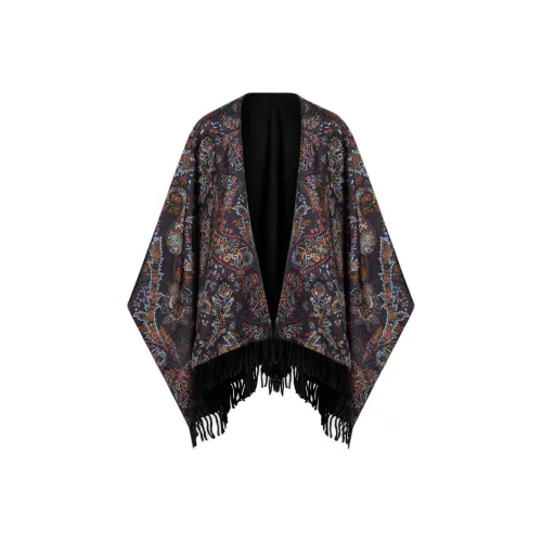 ETRO Черные Женские Плащи