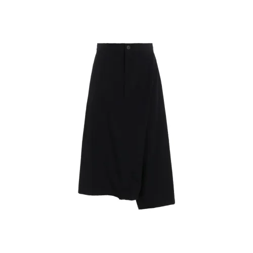 Yohji Yamamoto Femme SS25 Повседневные брюки Женские Черный