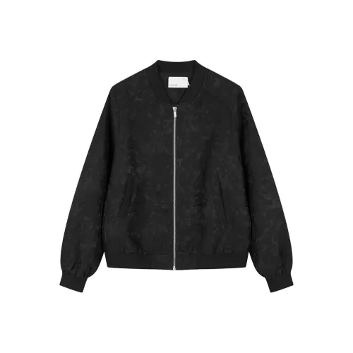 IHIMI Бейсбольная куртка Женская Черная