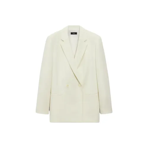 THEORY Бизнес-костюм женский бежевый