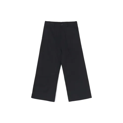 Yohji Yamamoto Черные Женские Повседневные Брюки