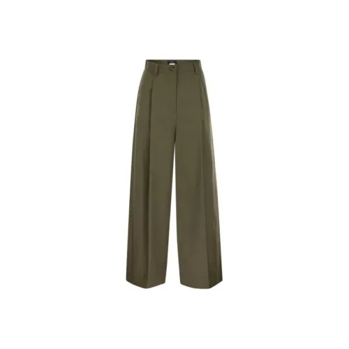 WEEKEND MaxMara Хаки Женские Повседневные Брюки