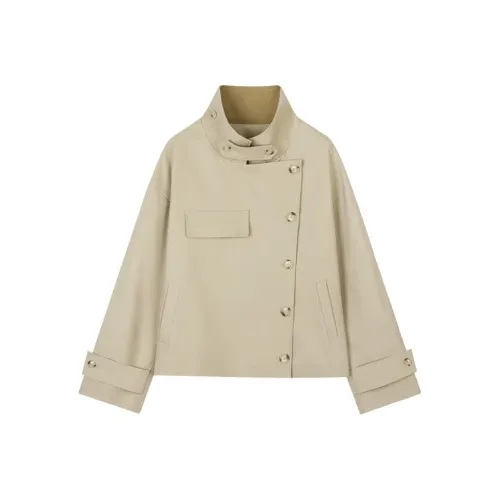 IHIMI Тренчкот Женский Хаки