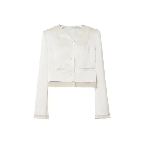 Hopeshow Cropped Jacket Женская Ecru