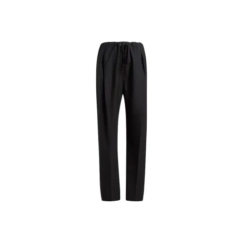 KHAITE FW24 Trenton Брюки Повседневные Брюки Женские Черные