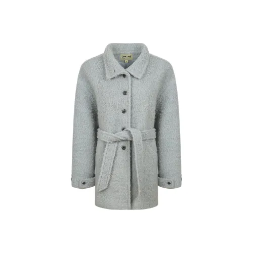 Omont Светло-синий Женское Пальто