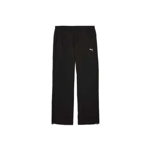 PUMA Повседневные брюки Женские Черные