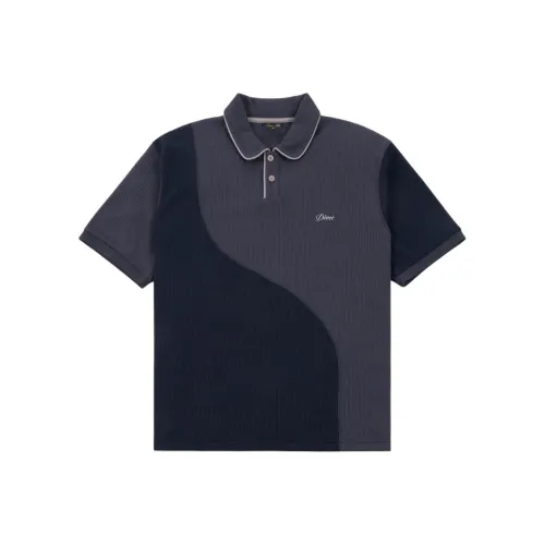 Dime MTL SS25 Поло Унисекс Индиго