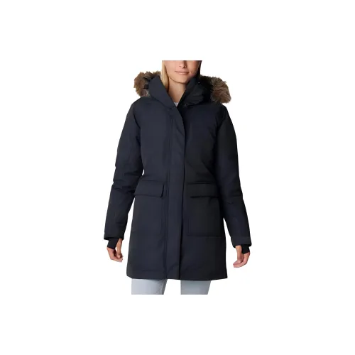 Columbia совместное бренд PARKA пальто женское черное