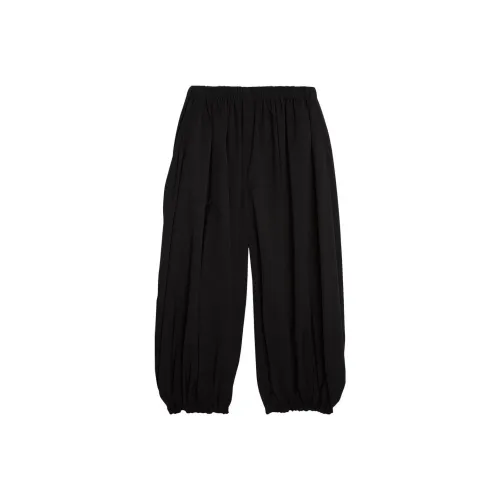 CDG Черные Женские Повседневные Брюки