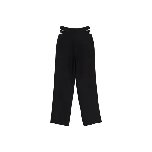 BEBE SS23 Черные Женские Повседневные Брюки